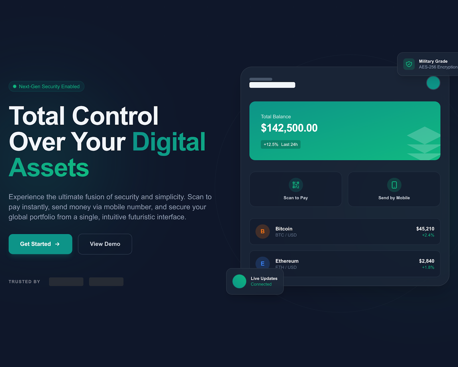 DigiWallet - Wallet Management System